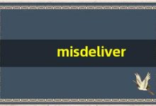 misdelivery什么意思,misdelivery中文翻译,misdelivery用法及例句,misdelivery怎么读-涂之词典