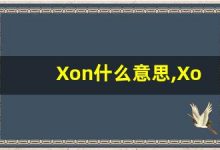 Xon什么意思,Xon用法,Xon造句,Xon的发音-涂之词典