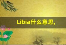 Libia什么意思,Libia用法,Libia同义词,Libia的发音-涂之词典