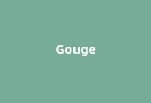 Gouge中文翻译,Gouge是什么意思,Gouge发音、用法及例句(gouge 中文)-涂之词典